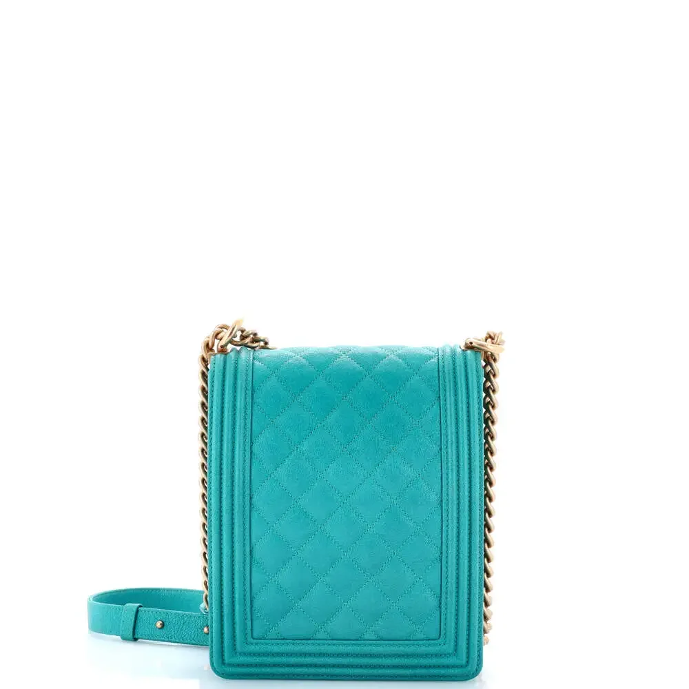 Chanel North South Boy Flap Bag Quilted #240491C27B - Picture 3 of 7